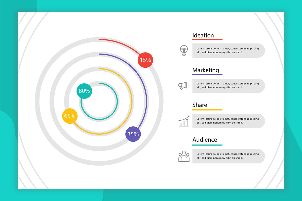 Circle Infographic Template, a Templates & Theme by Bartama Graphic (Photo 2 of 4)