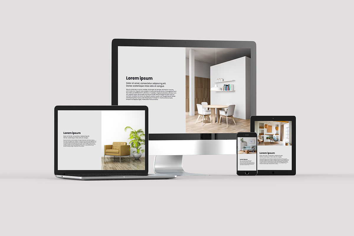 Responsive Screen Device Mockups, a Mac Mockup by Illusiongraphic (Photo 5 of 15)