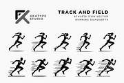 Track and Field Vector Icon, an Icon by Akatype Studio (Thumbnail 1 of 3)