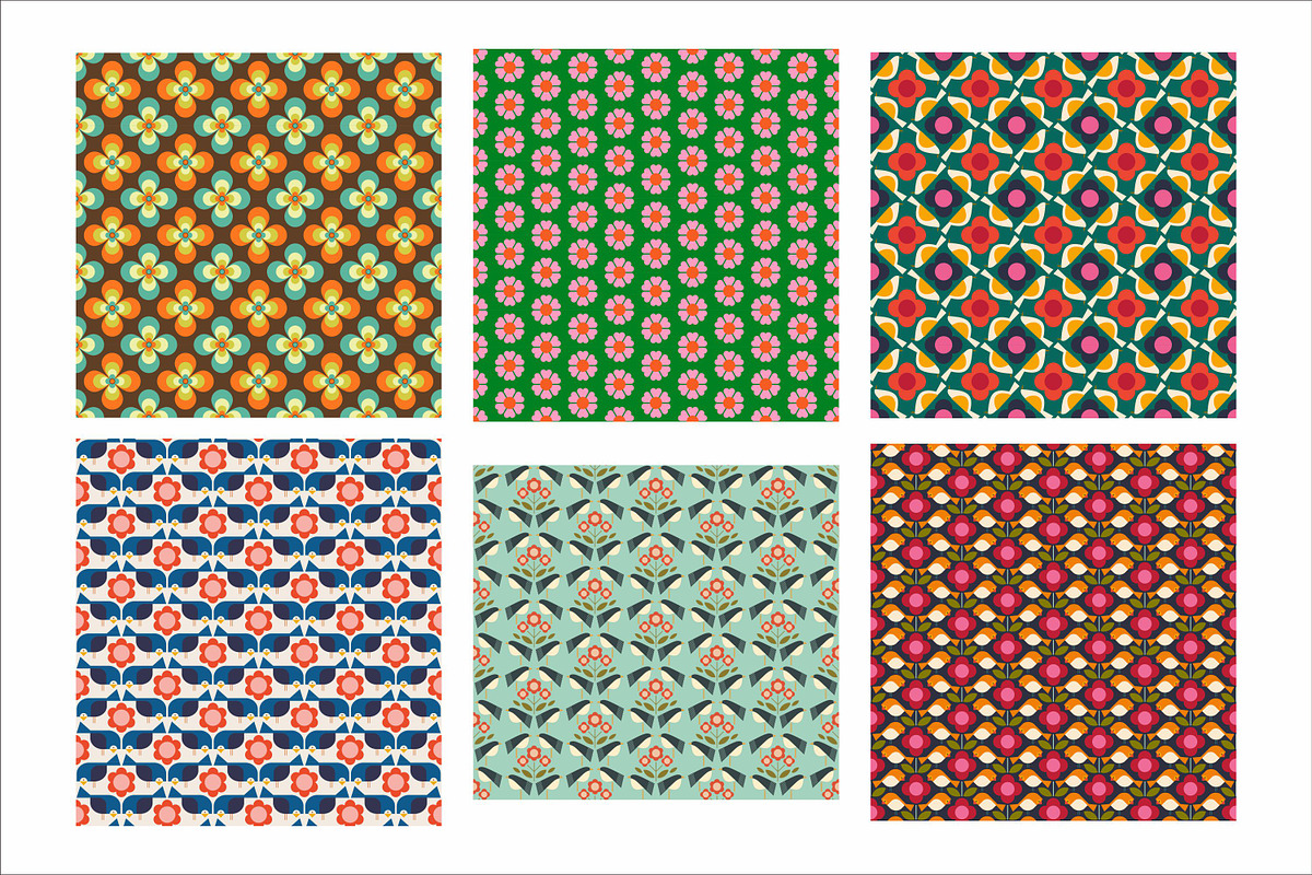 Pack of mixed colorful flower, a Pattern Graphic by Brainware Graphic (Photo 12 of 13)