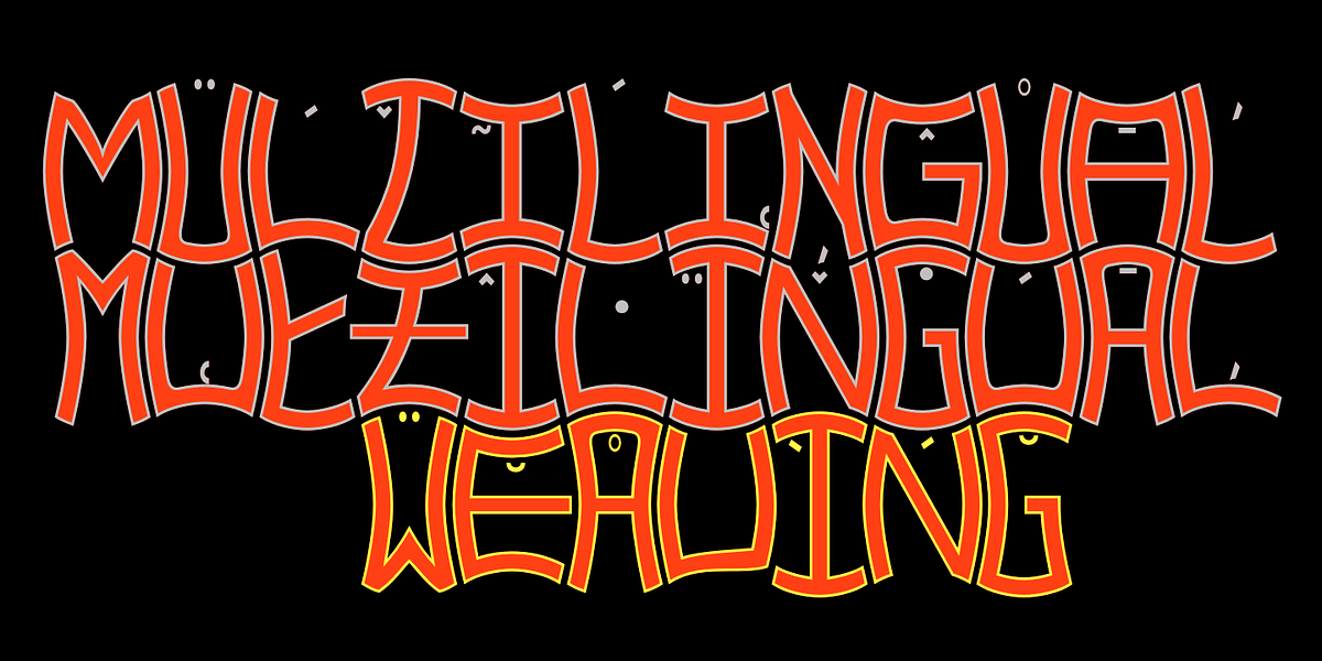 Weaving, a Font by Ingrimayne Type (Photo 5 of 7)