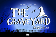 The Graveyard - Spooky Font, a Serif Font by Dm Studio (Thumbnail 1 of 8)