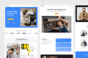 FixPlumb - Plumbing & Business Figma, an UI Kit Template by FinestDevs (Thumbnail 3 of 7)