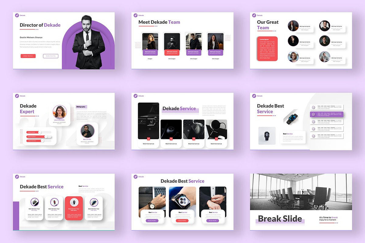 Dekade - PowerPoint Template