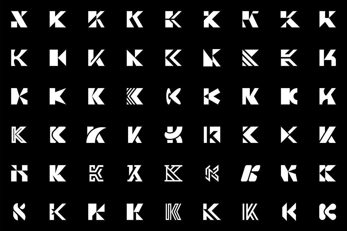 Set of letter K logo, a Branding & Logo Template by NataliiaVolyk (Photo 3 of 3)