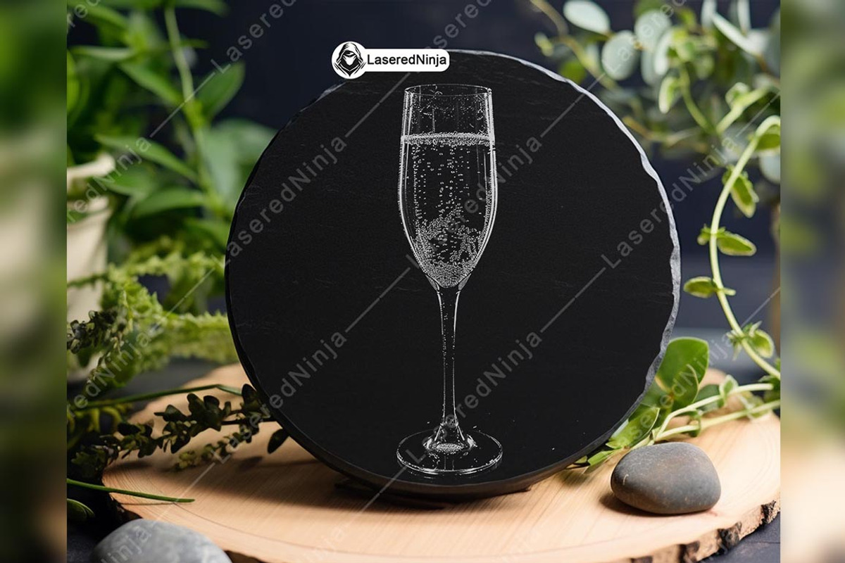 Wine Glass Champagne Luxury Drink, a Background Graphic by LaseredNinja (Photo 3 of 7)