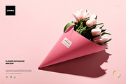 Flower Packaging Mockup, a Packaging Mockup by creatsy5 (Thumbnail 1 of 4)