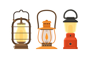 Vintage Camping Lantern Collection