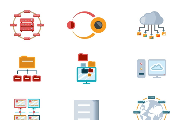 Computer Networking Icons