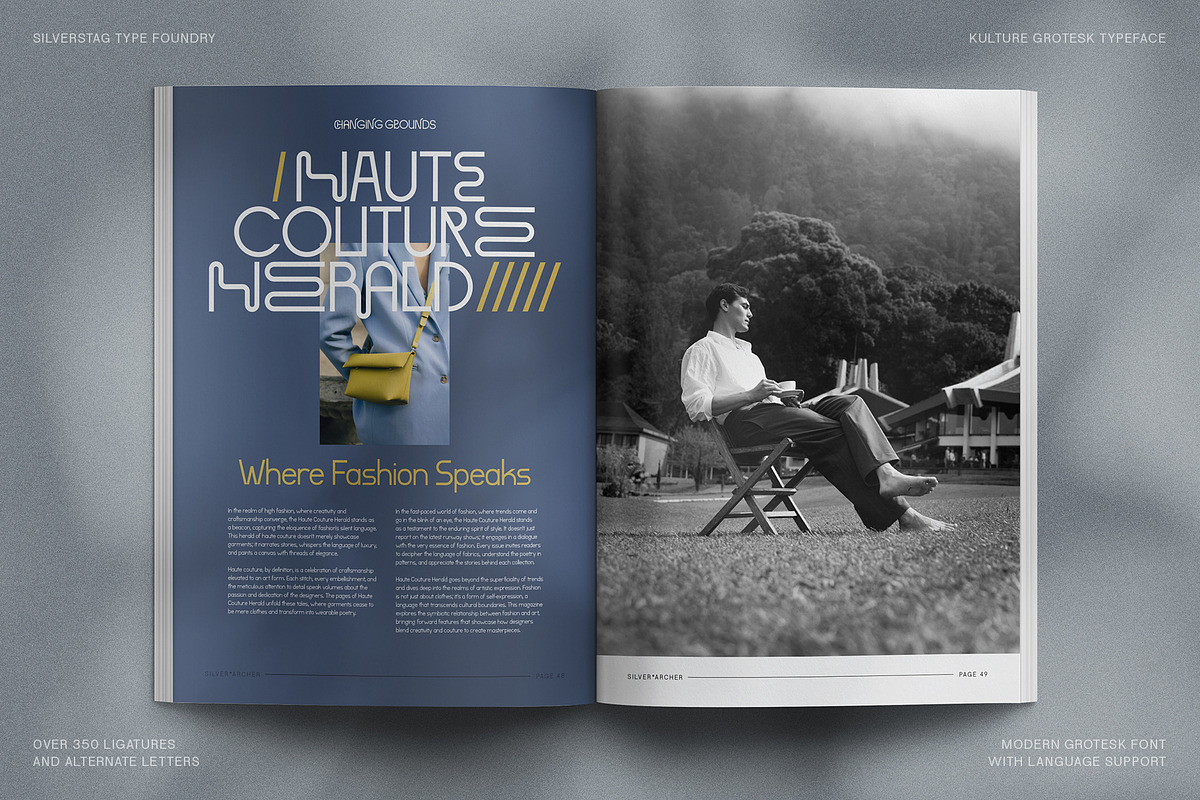 Kulture Grotesk v2 - Modern Typeface preview 6