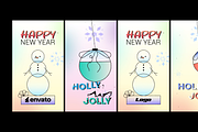 Christmas Toy Vertical Logo DaVinci, a Templates & Theme by 2dfx (Thumbnail 1 of 2)
