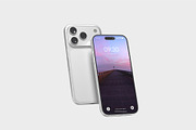 iPhone 17 Pro Mockup, an iPhone Mockup by Amigos__46 (Thumbnail 4 of 6)