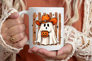 Howdy Halloween Ghost PNG, a Seasonal Illustration by designcity5 (Thumbnail 4 of 4)