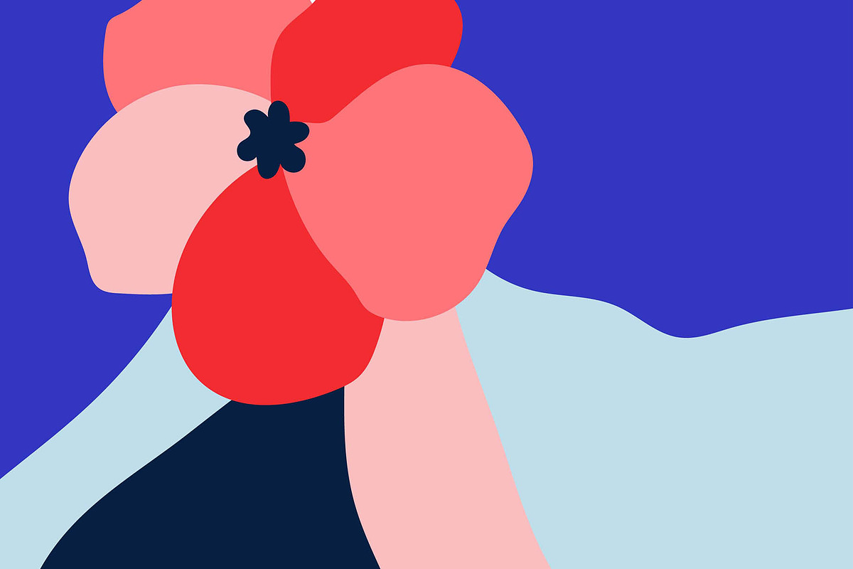 Abstract Flora, a Pattern Graphic by funderful (Photo 5 of 7)