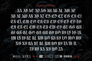 Black Nice Typeface, a Blackletter Font by alit design (Thumbnail 13 of 17)