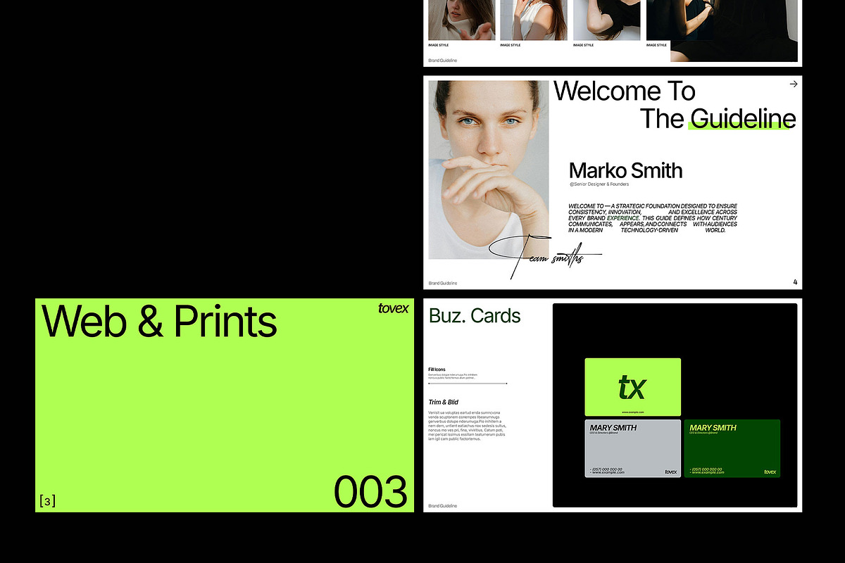 Modern Brand Guideline Deck Template, a Branding & Logo Template by Templeste (Photo 7 of 8)