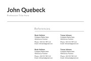 Resume Template / CV, a Resume Template by Creatune (Thumbnail 8 of 8)