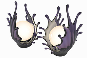 Table lamp Splash Design