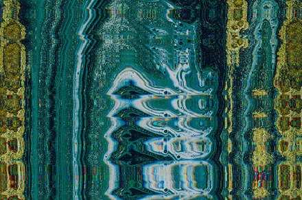 color distortion background glitch art pixel noise, a Photo by Photo Drive Studio