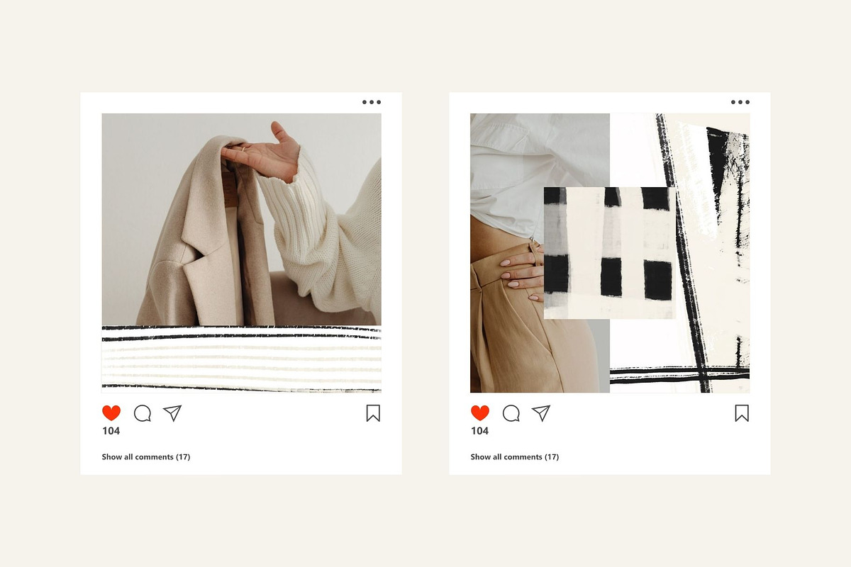 Modern Abstract Canva Instagram, a Social Media Template by Forth and Wild (Photo 9 of 11)