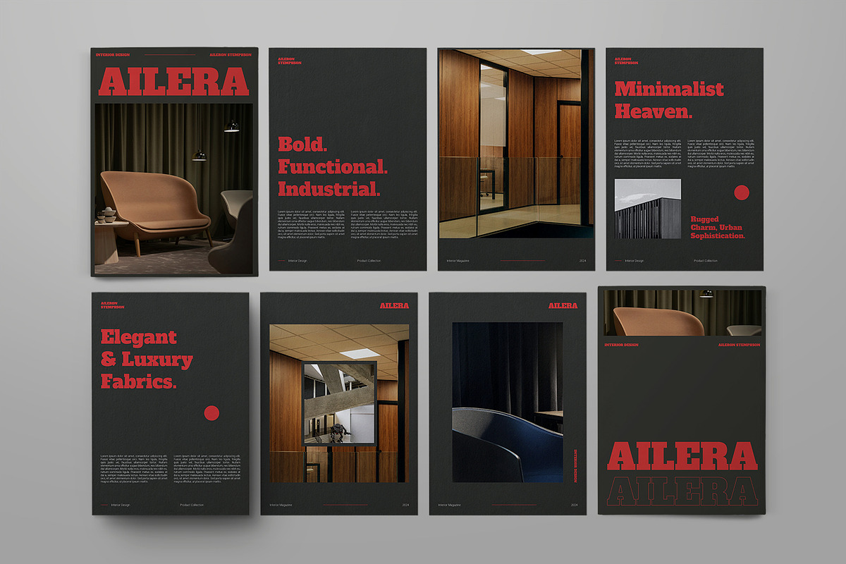 Ailera Editorial Interior Lookbook, a Magazine Template by Portocraft (Photo 6 of 6)