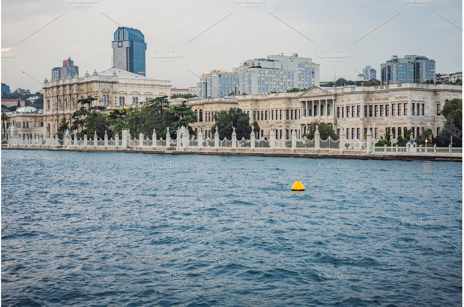 landscape scenery of Dolmabahce, an Architecture Photo by Elizaveta Galitskaya
