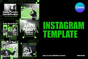 Music Instagram Template - Canva, a Social Media Template by Null Stuido (Thumbnail 1 of 3)