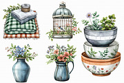 Watercolor Garden Tool Clipart, an Illustration by Libby Wishes (Thumbnail 5 of 5)