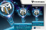 Future Music A4 Flyer Template, a Flyer Template by Ravi Rajcoomar (Thumbnail 1 of 3)