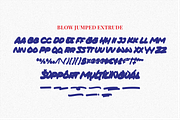 Blow Jumped - A Display Font, a Handwritten Font by a Piece of Cake (Thumbnail 10 of 11)