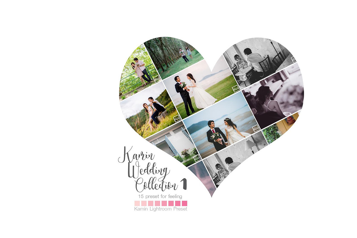 Kamin Wedding Collection Set 1, an Action Add-On by Kamin Lightroom Preset (Photo 1 of 17)