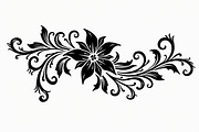 Vintage Flower Ornament Set, an Illustration by Creativeshirt (Thumbnail 7 of 21)