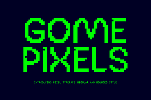 Gome Pixel Typeface