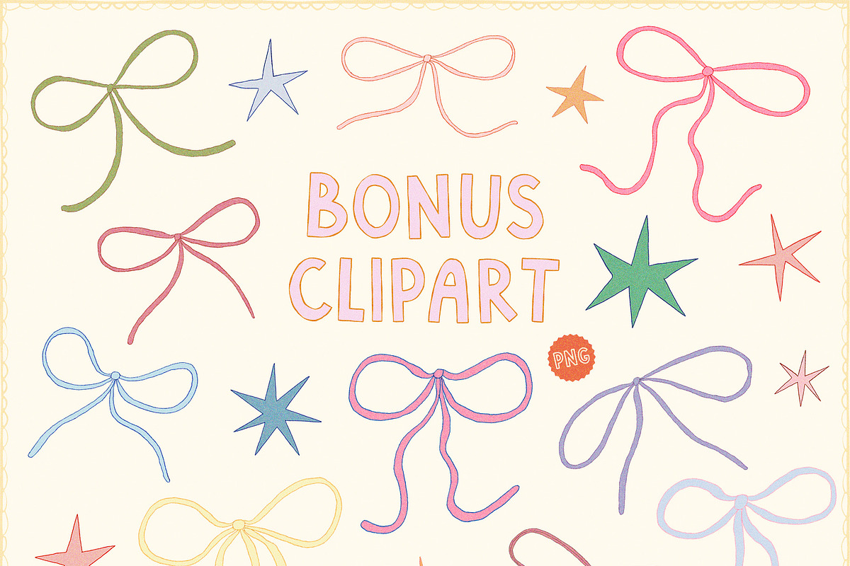 Top Bow Romantic Font Family, a Handwritten Font by Ayya Studio (Photo 12 of 16)