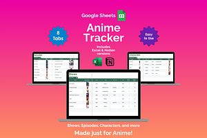Anime Tracker - Google Sheets