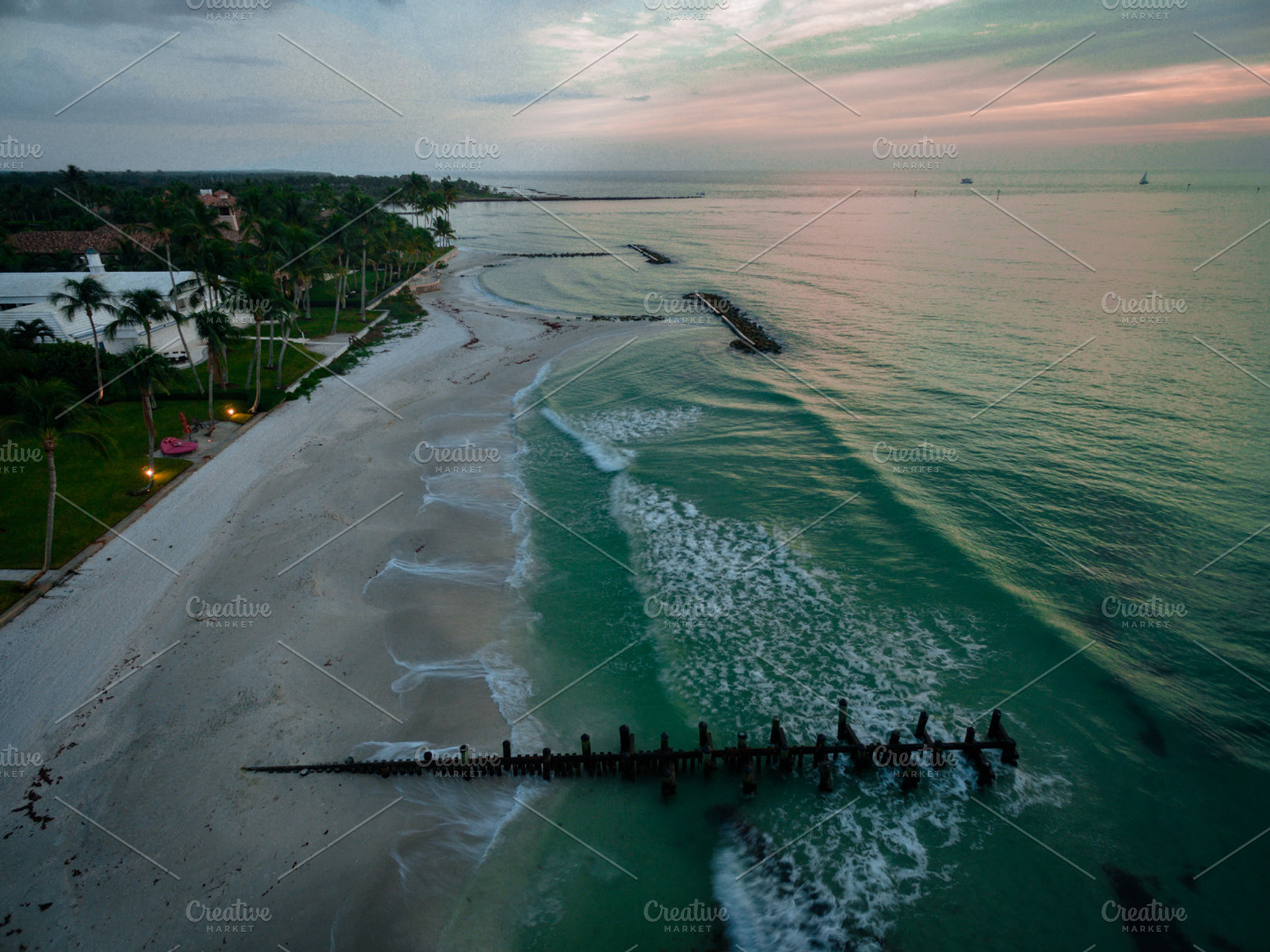 [aerial] naples beach fl containing naples, beach, and florida, a Nature Photo by Andrew Schubert Visuals