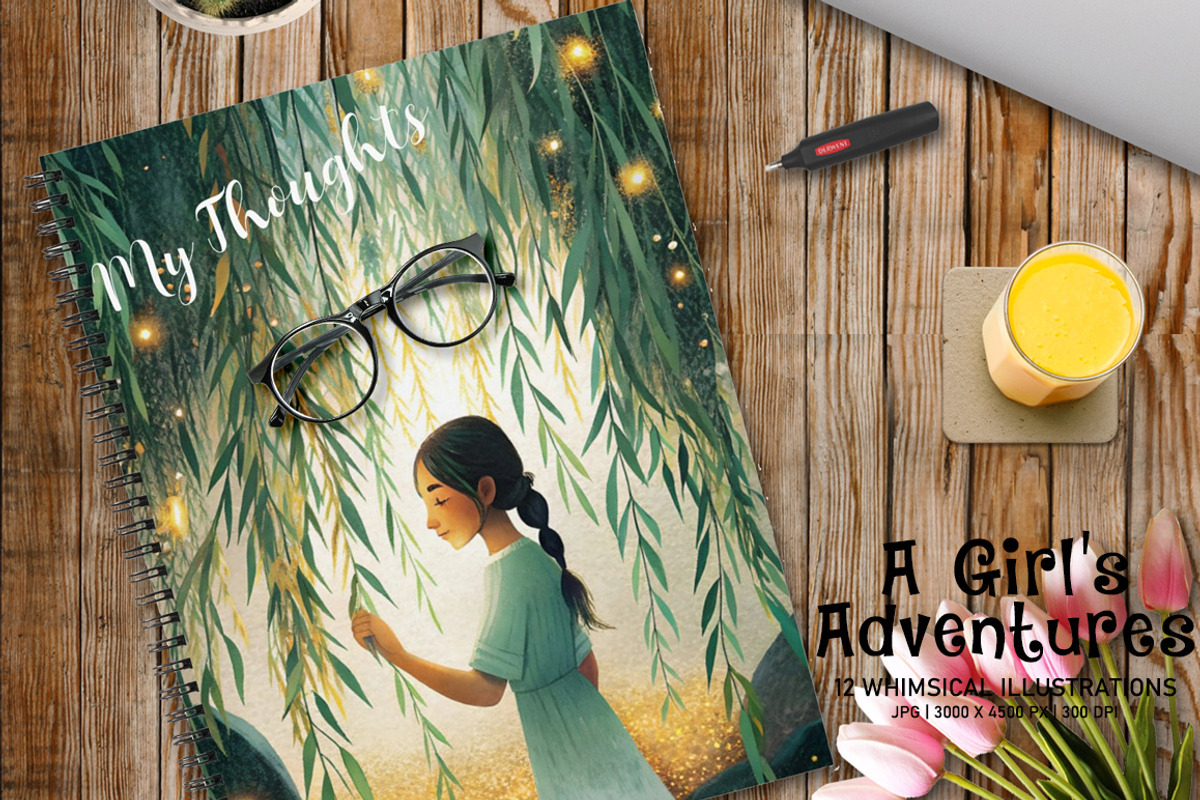 A Girl's Adventures, a Decorative Illustration by Digital Art Creations (Photo 7 of 7)