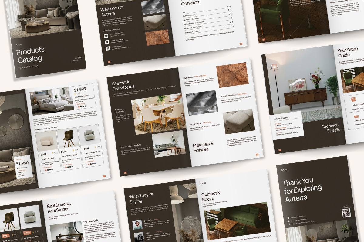 Interior Product Catalog Brochure preview 6