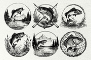 Splashing Fish Fishing Graphics, an Animal Illustration by DENIDigitalArtSudio (Thumbnail 4 of 5)