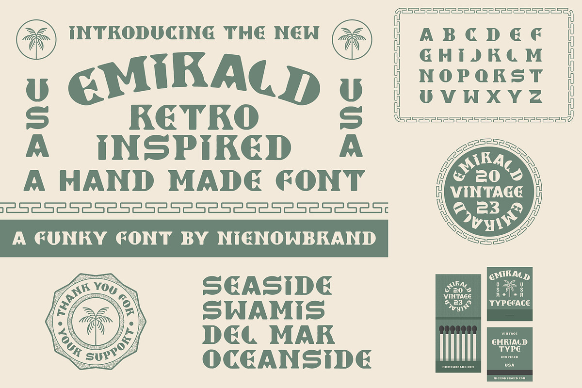 Summer Sun Font Bundle-Coastal Type, a Serif Font by NienowBrand (Photo 12 of 18)