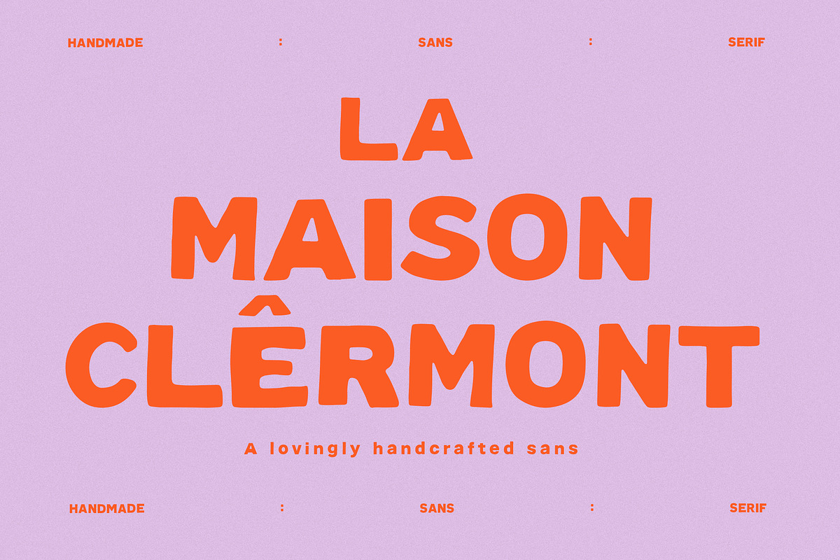 Clermont Bold Handwritten Sans Serif, a Sans Serif Font by Laras Wonderland (Photo 1 of 11)