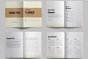 Elegant Workbook Planner Template, a Stationery Template by ContestDesign (Thumbnail 2 of 3)