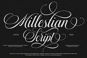 Millestian Script | 11 Font Style, a Script Font by IM Studio (Thumbnail 1 of 9)