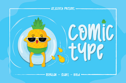 Comic Type - 3 Style Variation