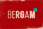 Bergam Font, a Sans Serif Font by vuuuds (Thumbnail 1 of 10)