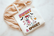 Sweet and Spooky Png, Ghost Png, an Illustration by Watercolor design (Thumbnail 2 of 3)