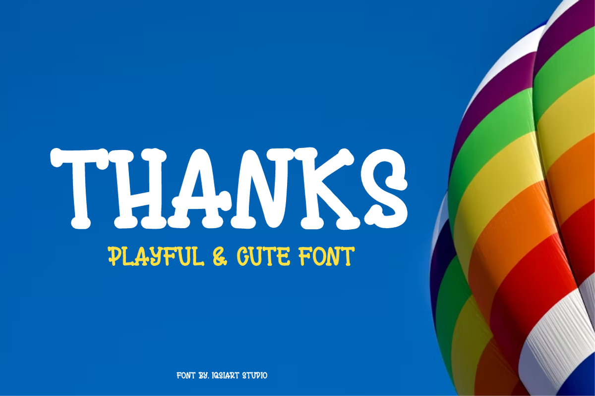 Baby Cresta - Kids Font, a Serif Font by Iqsiart Studio (Photo 7 of 7)