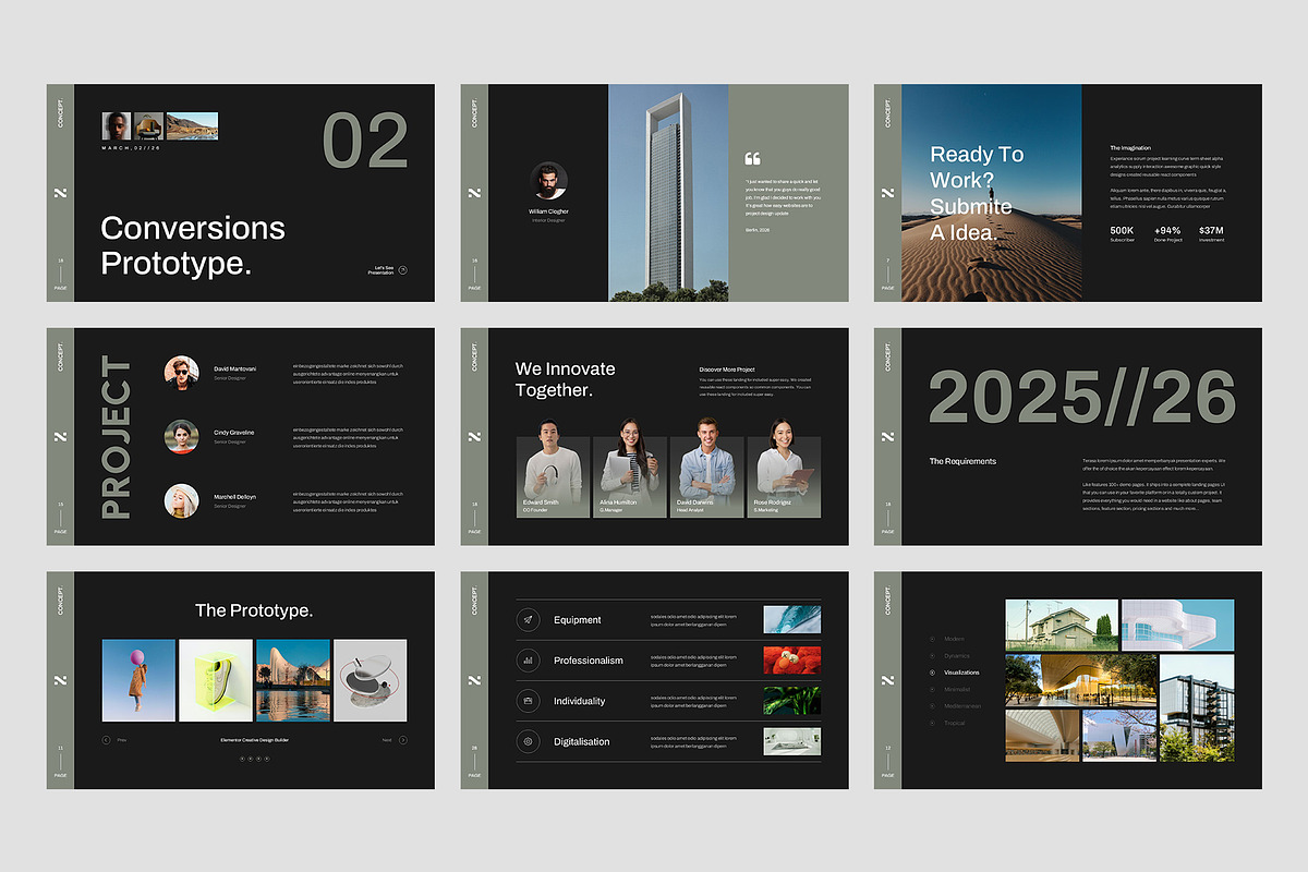 Norac Presentation Template, a Presentation Template by Rocketstill (Photo 3 of 7)