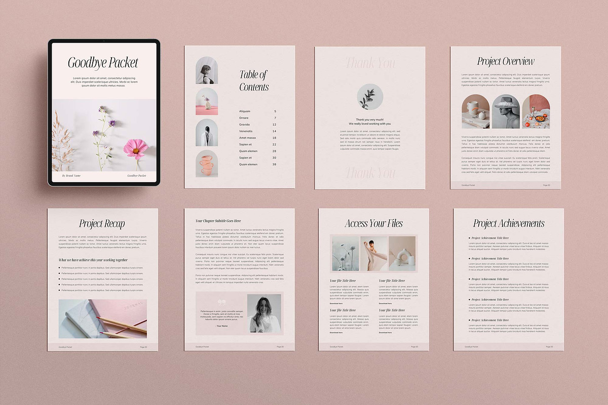 Client Offboarding Canva Template, a Magazine Template by Sierra Creative Studio (Photo 4 of 10)
