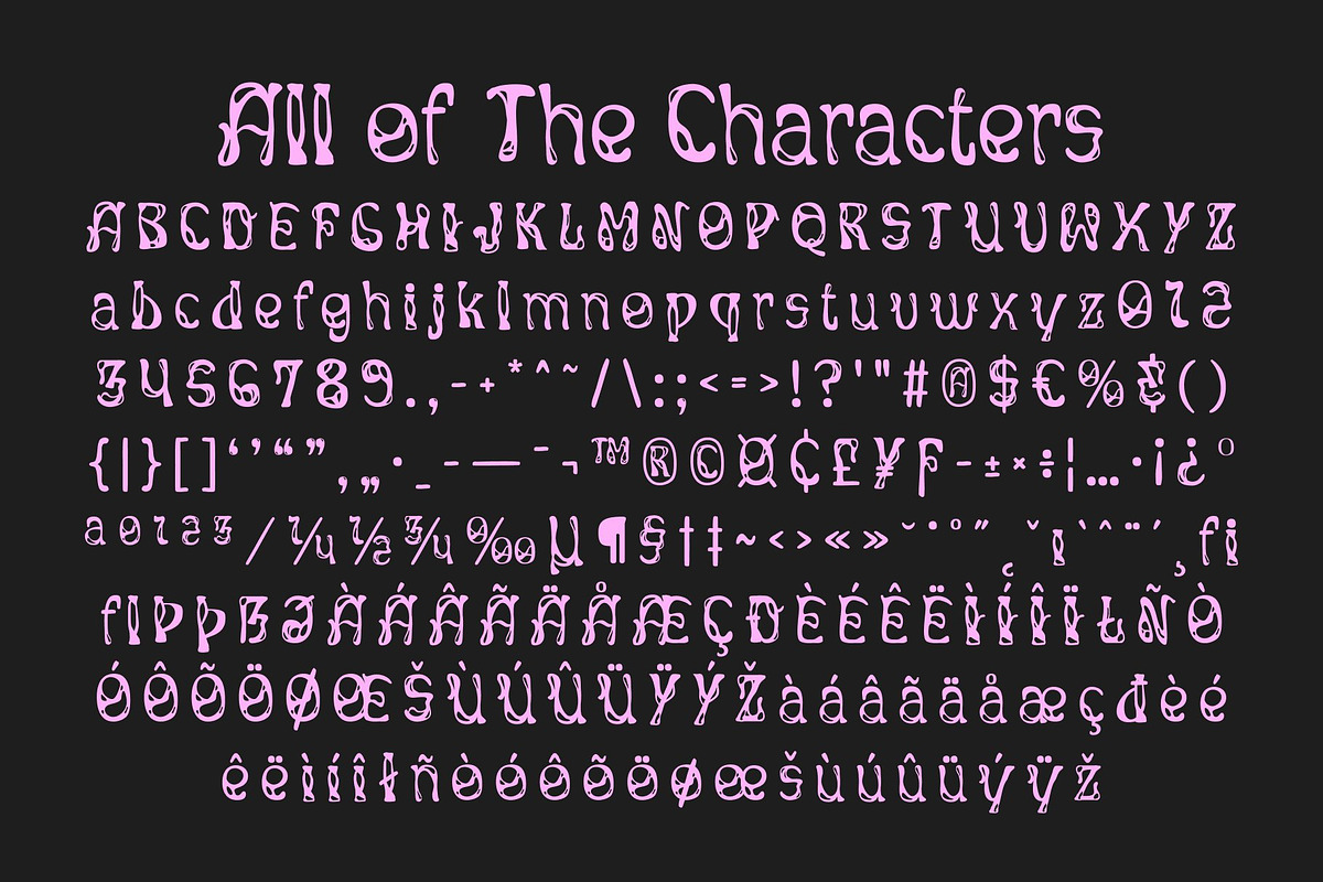 CS Menace – Experimental Font, a Sans Serif Font by Craft Supply Co. (Photo 8 of 8)
